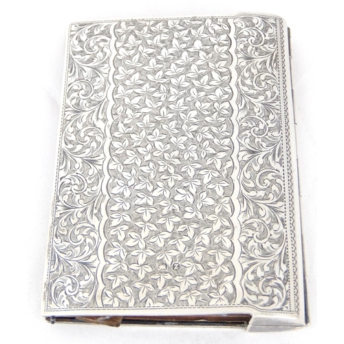 149 - A ladies silver Aide Memoire