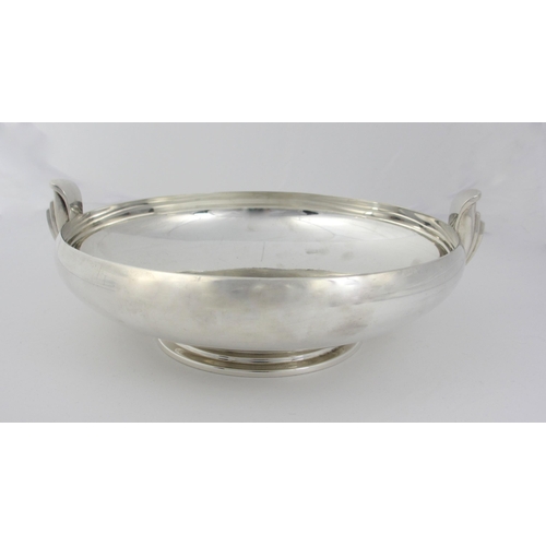 162 - An Art Deco silver fruit bowl