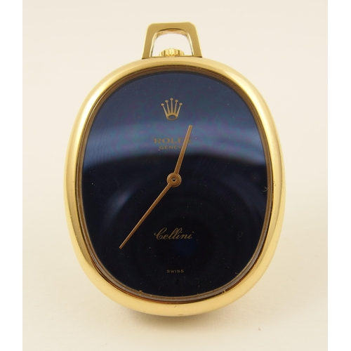 17 - A ladies 18ct Rolex Cellini pendant watch