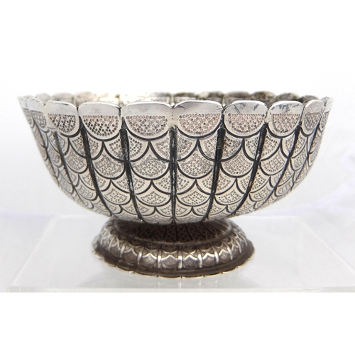 180A - An Eastern white metal bowl