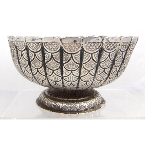 180A - An Eastern white metal bowl