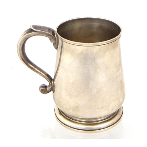 181 - A silver tankard