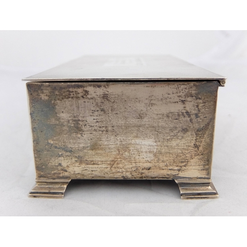 181A - A Silver cigarette box