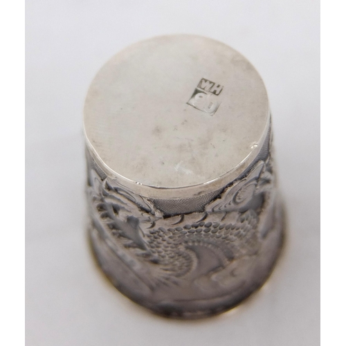 187A - A Chinese export silver tot cup