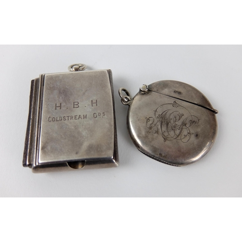 199 - A Victorian silver vesta