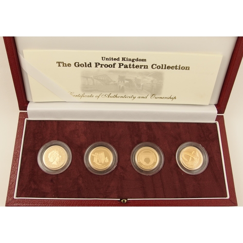 2 - A 2003 Royal Mint gold pattern proof set