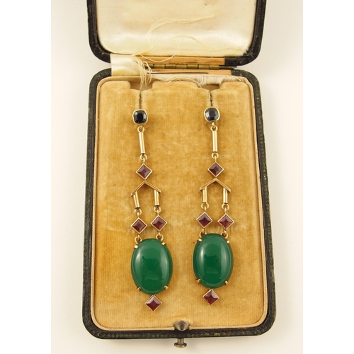 20 - A pair of Art Deco Earrings