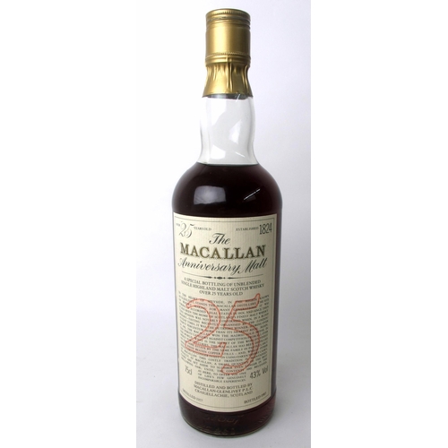 210 - The Macallan 25 year old Anniversary Malt