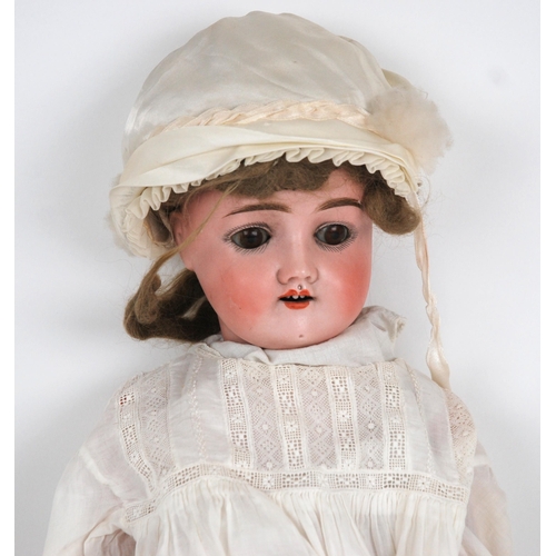 232 - A bisque-head Theodor Recknagel doll