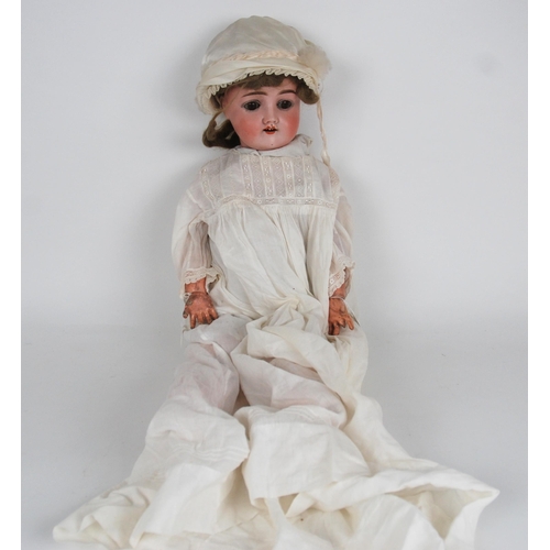 232 - A bisque-head Theodor Recknagel doll