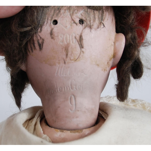 236 - A German bisque-head doll