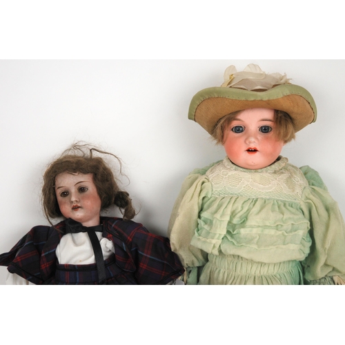 237 - An Armand Marseille bisque-head doll