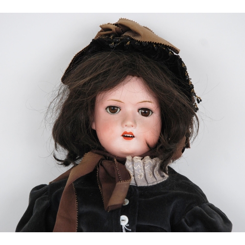 240 - An Otto Jager bisque-head doll