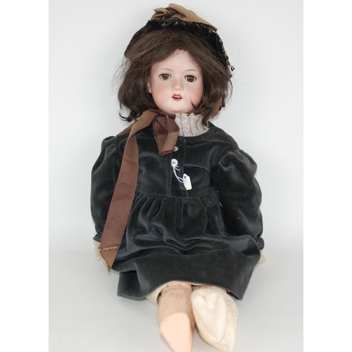 240 - An Otto Jager bisque-head doll