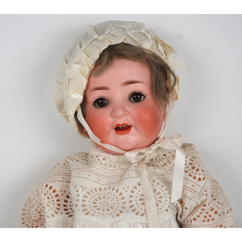 242 - A Burggrub bisque-head character doll