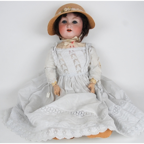 243 - An Armand Marseille Otto Gans bisque-head doll