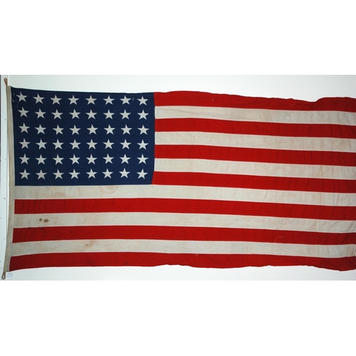 261 - A rare and historically important American flag