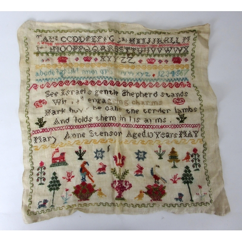 272 - Ten 19th Century samplers