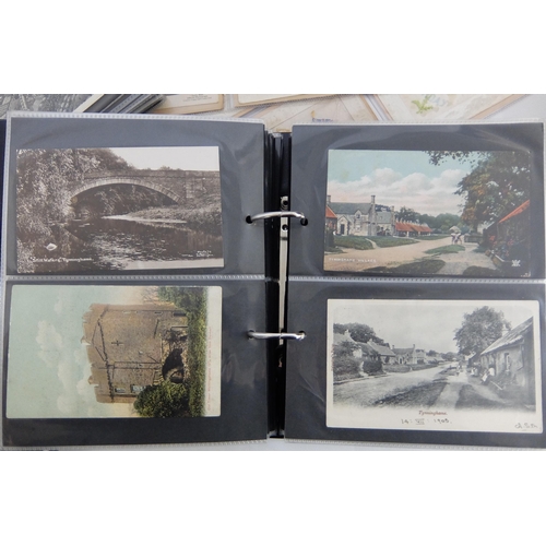 277 - A large and extensive collection of postcards