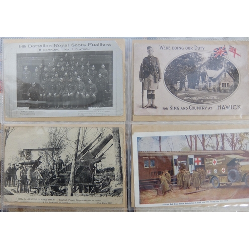 277 - A large and extensive collection of postcards