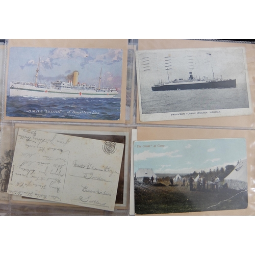 277 - A large and extensive collection of postcards