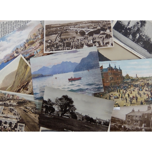 277 - A large and extensive collection of postcards