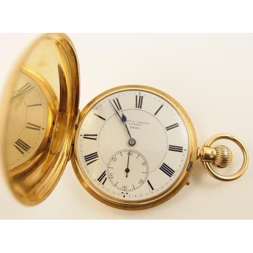 40 - An 18ct pocket watch