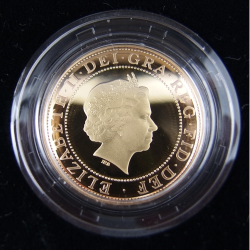 5 - A 2007 Royal Mint Gold proof two pound coin