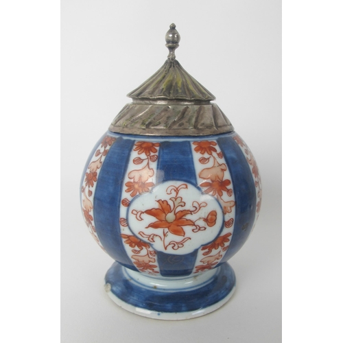 544 - Three Chinese Imari canisters