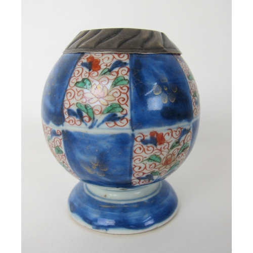 544 - Three Chinese Imari canisters