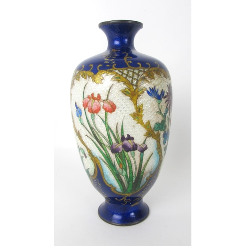 544A - A Cloisonne vase