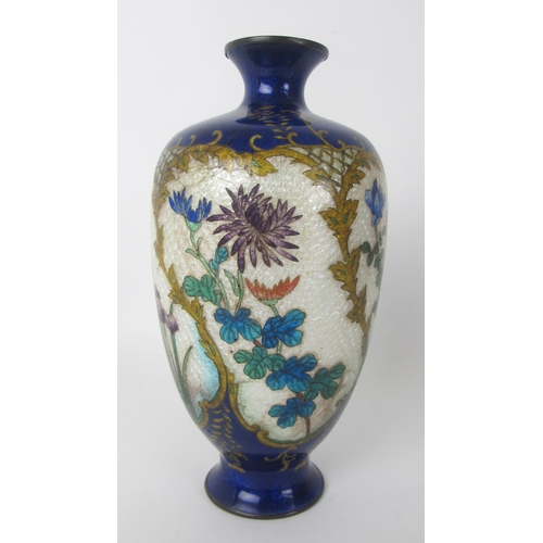 544A - A Cloisonne vase