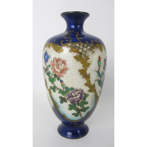 544A - A Cloisonne vase