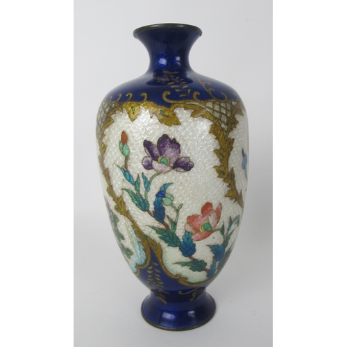 544A - A Cloisonne vase