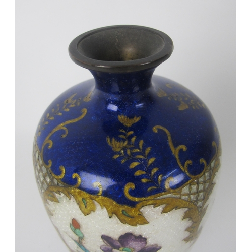 544A - A Cloisonne vase