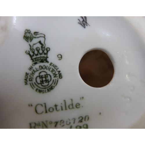 662 - A Royal Doulton figure of 'Clotilde'