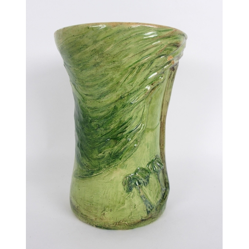 669A - A Merric Boyd Australian studio pottery vase dated 1937