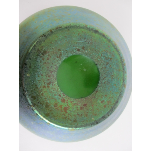 670C - A Loetz style iridescent glass bowl