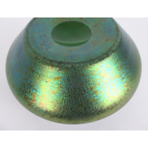 670C - A Loetz style iridescent glass bowl