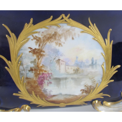 671B - A Sevres style bough pot