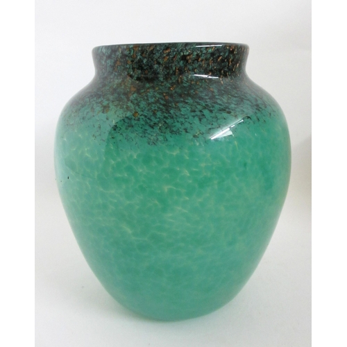 673B - A Monart glass vase