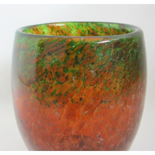 673B - A Monart glass vase