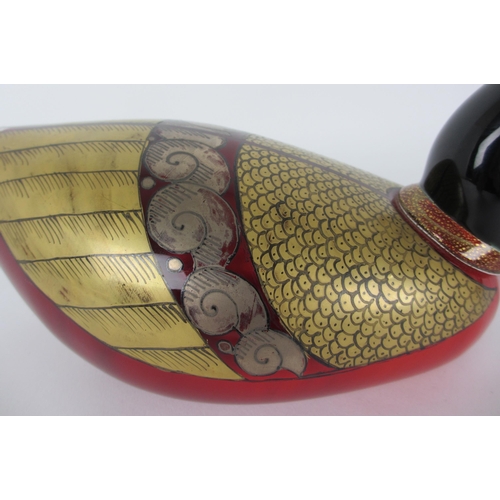 674B - A pair of Galliom Murano glass ducks