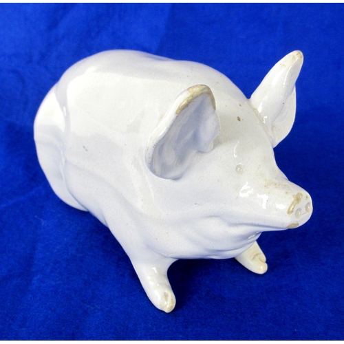 675B - A Wemmys Ware model of a piglet