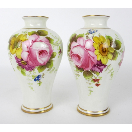 675G - A pair of Royal Crown Derby vases