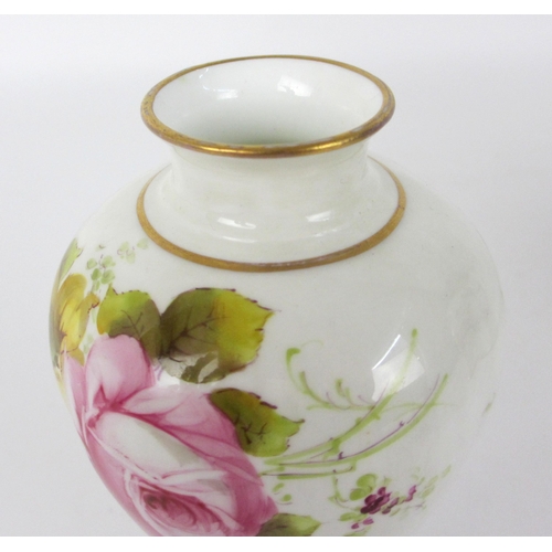 675G - A pair of Royal Crown Derby vases