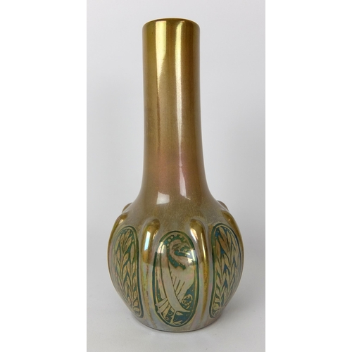 679 - A Pilkingtons pottery lustre vase by C E Cundall