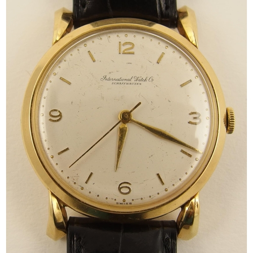 78 - An 18ct International Watch Co