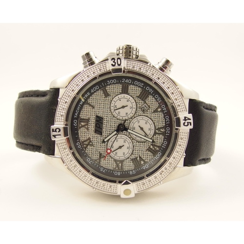 107 - A JPM Chronograph watch