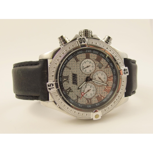 107 - A JPM Chronograph watch